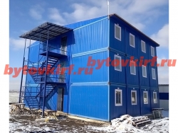 Объект для ООО СтройТехКомплект - Модульное трехэтажное общежитие для временного проживания строителей